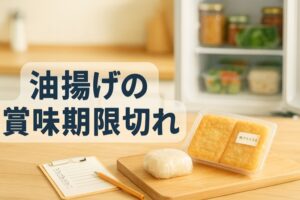 油揚げの賞味期限切れ