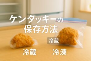 ケンタッキーの保存方法