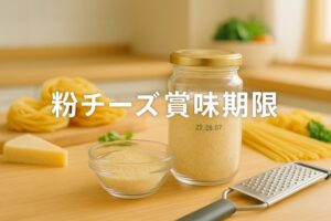 粉チーズ賞味期限