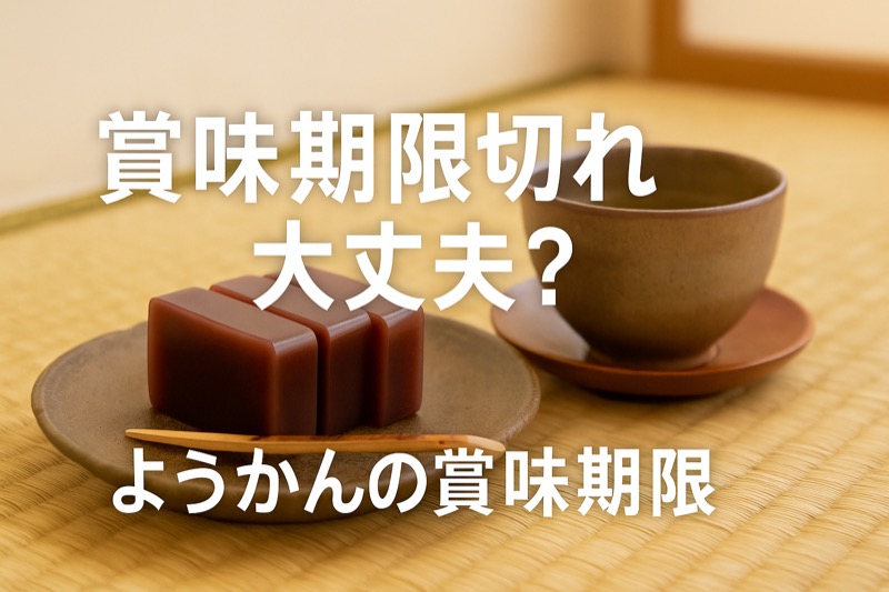 羊羹の賞味期限切れ