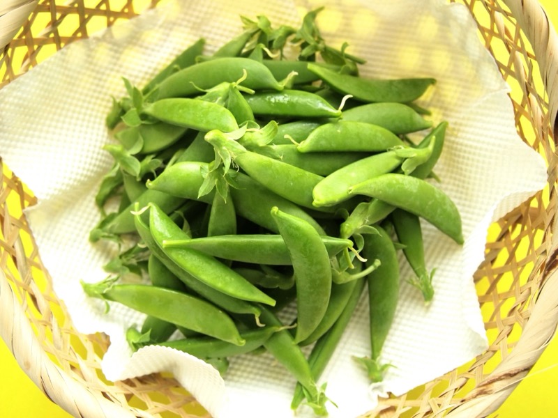 スナップエンドウの保存方法